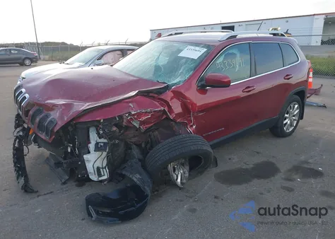 2014 Jeep Cherokee Limited z USA, uszkodzony, nr VIN 1C4PJMDS1EW272575